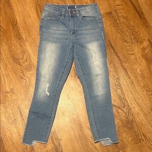 YMI Light Blue Skinny Jeans for Women